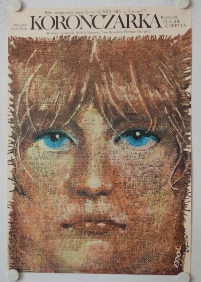 The Lacemaker original release polish movie poster